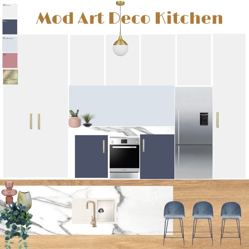 Art Deco Kitchen Mood Board by JoannaLee on Style Sourcebook