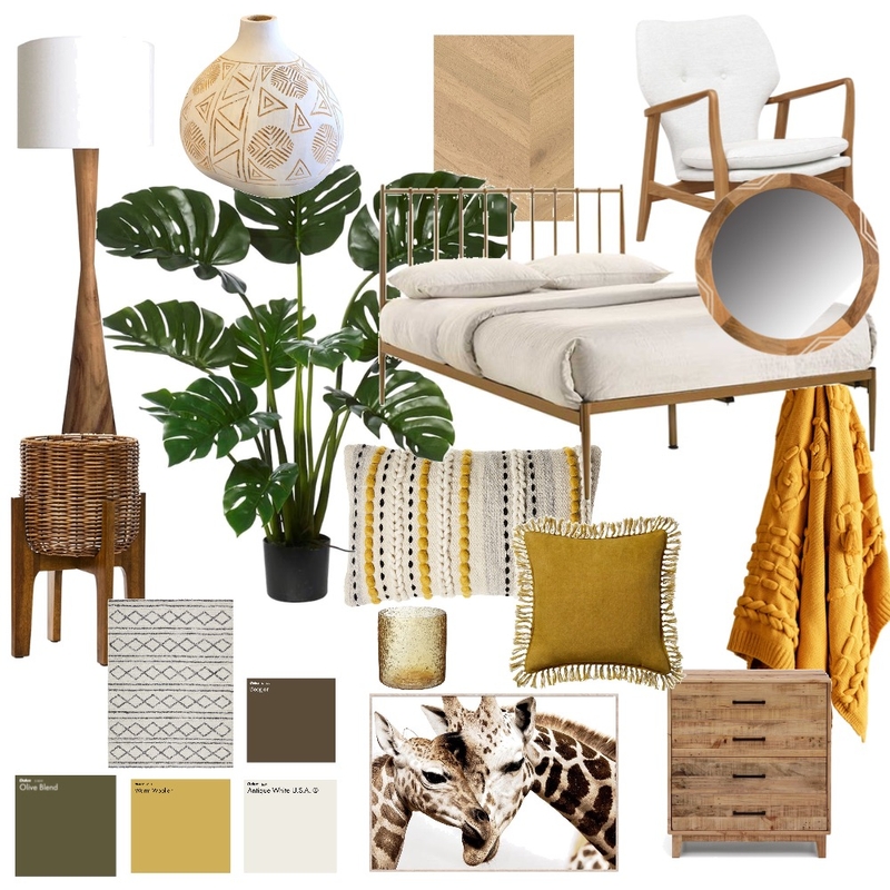 African Style Mood Board by jenniferm2021 on Style Sourcebook