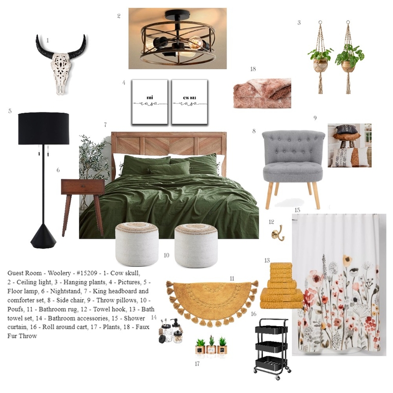 Leesha's Guest Suite Mood Board by SarraG on Style Sourcebook