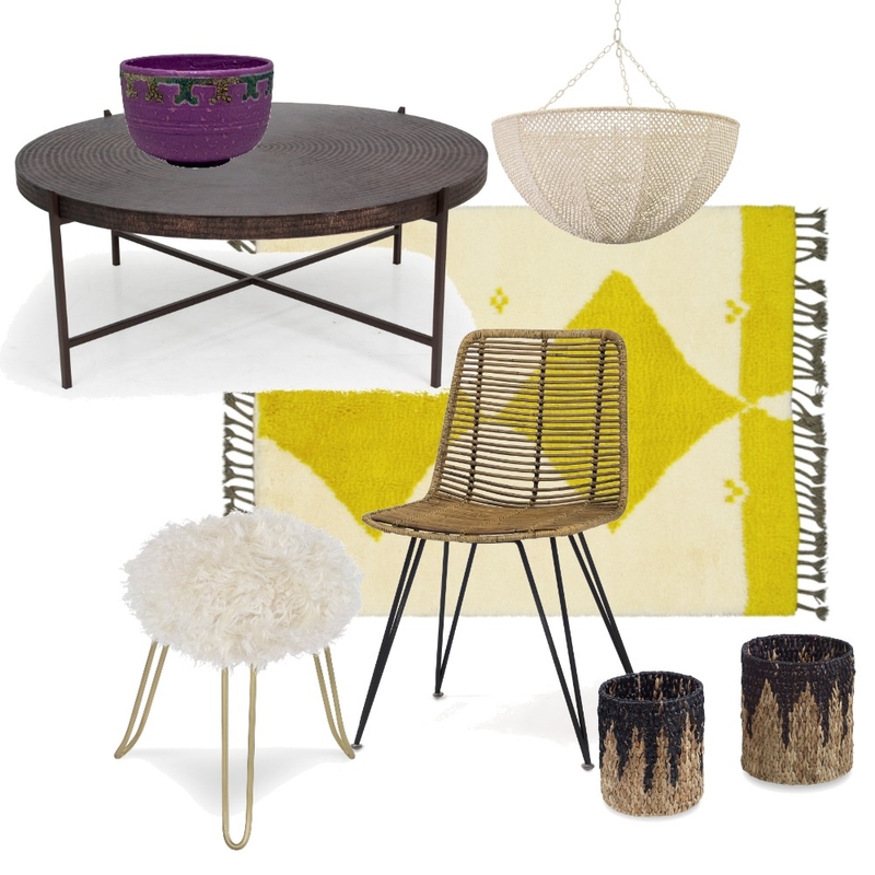 Funky Bohemian Mood Board by CherylatKravet on Style Sourcebook