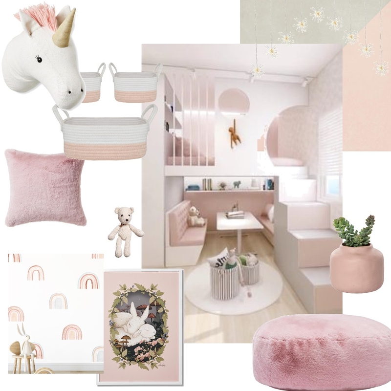 Girl's Bedroom Mood Board by Nour.ElKarmalawy on Style Sourcebook