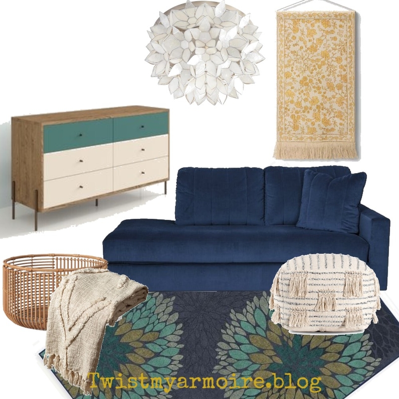 Green Dresser Room Mood Board by Twist My Armoire on Style Sourcebook