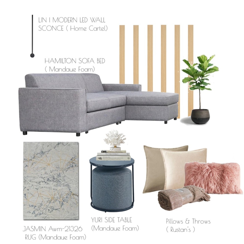 PALMIERY- Guest Area Mood Board by Studio Decore PH on Style Sourcebook