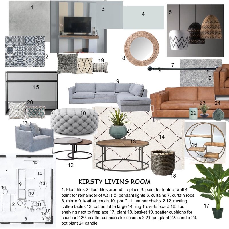 kirsty living room 4 Mood Board by glynis on Style Sourcebook