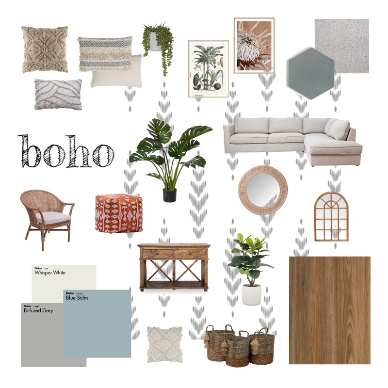 boho Mood Board by Urszula on Style Sourcebook