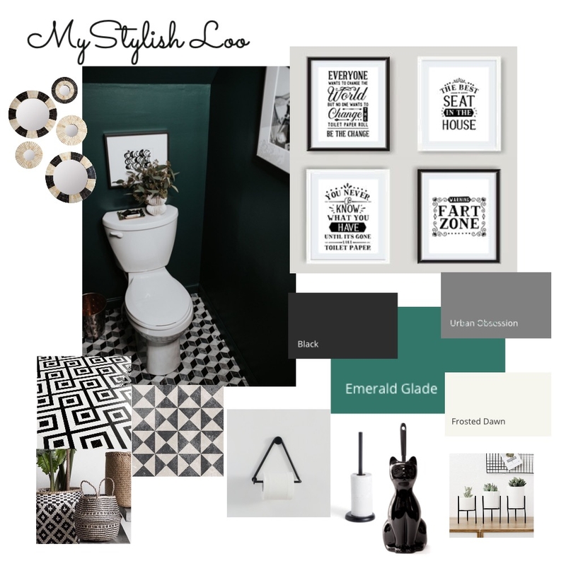 Stylish Loo Mood Board by Rogue on Style Sourcebook