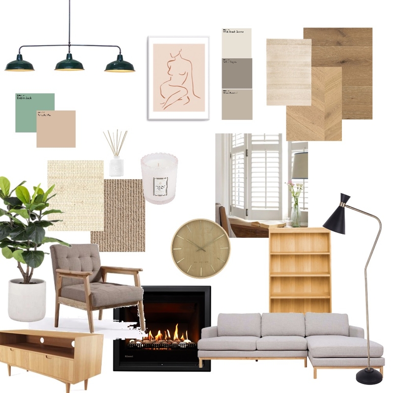 Scandinnavian living area Mood Board by Kariman Elkareish on Style Sourcebook