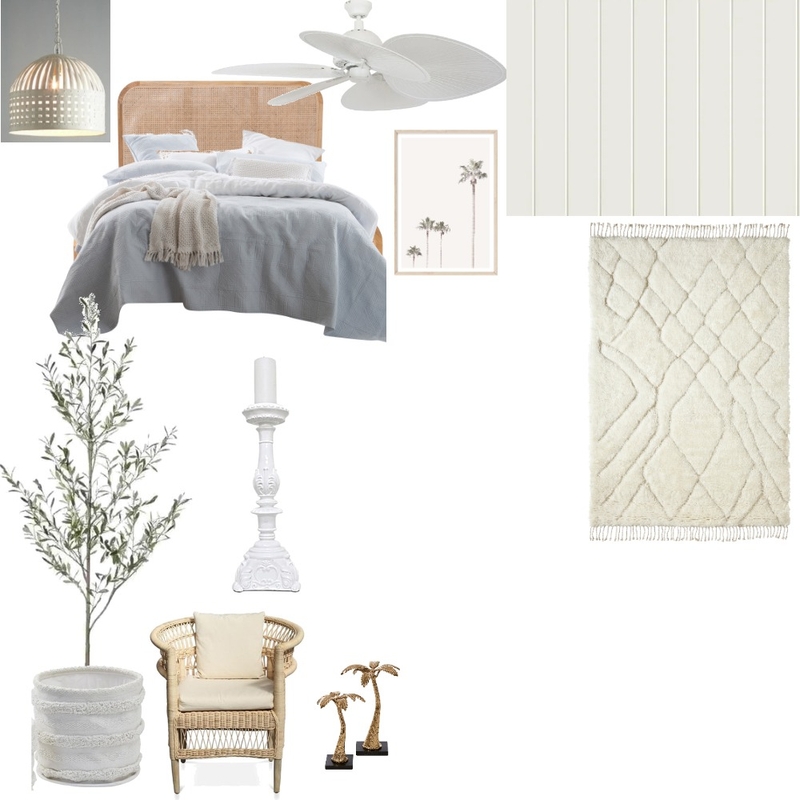 Guest coastal bedroom Mood Board by lillycharman on Style Sourcebook