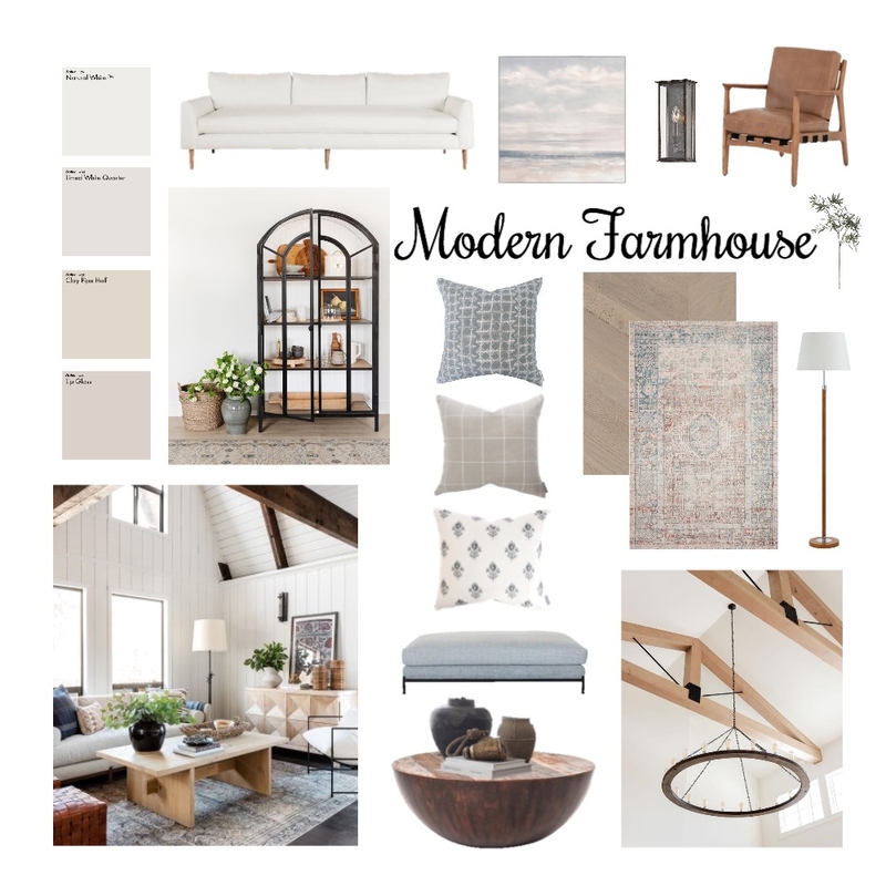 Modern Farmhouse Mood Board Mood Board by Charlotteob on Style Sourcebook