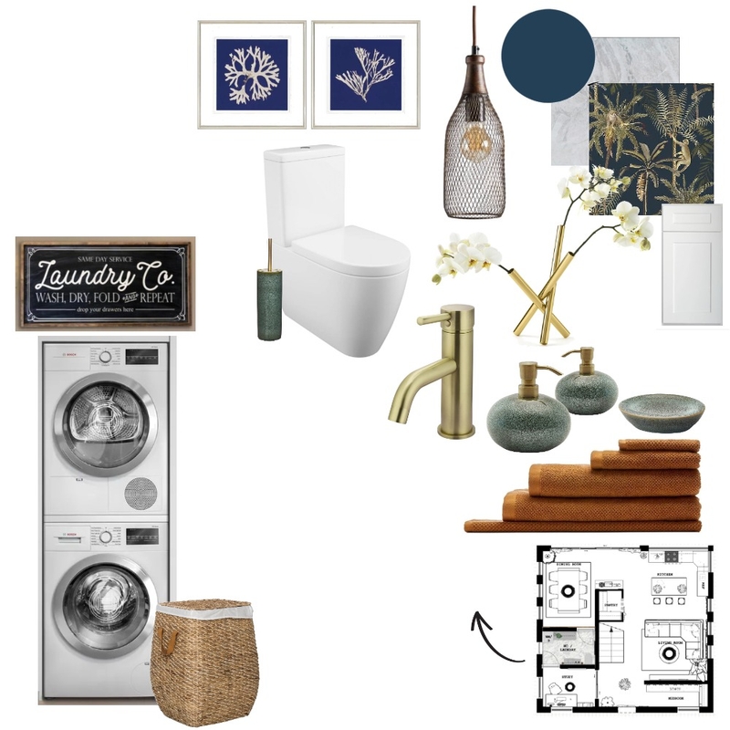 washroom Mood Board by miaLoraine on Style Sourcebook