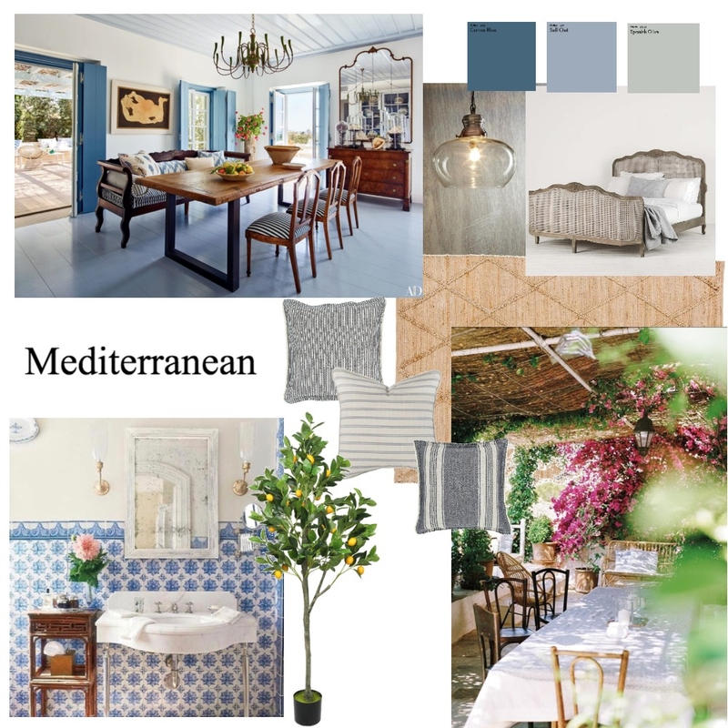 Mediterranean Mood Board Mood Board by Amanda Cook on Style Sourcebook