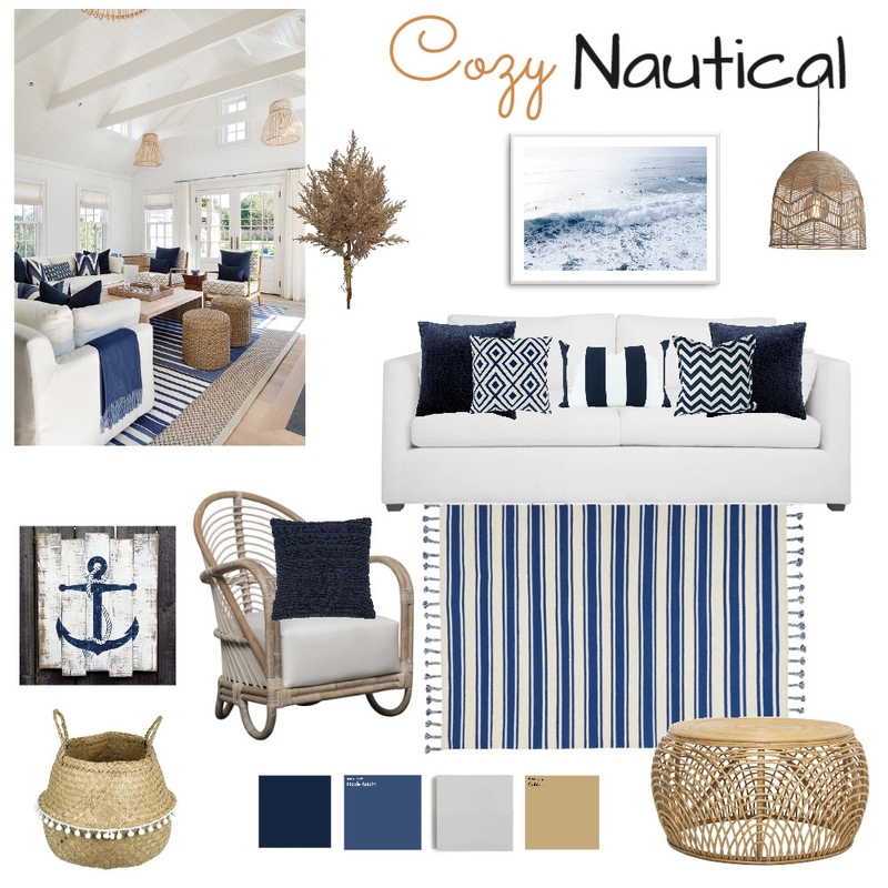 Cozy Nautical Mood Board by veroleblanc on Style Sourcebook