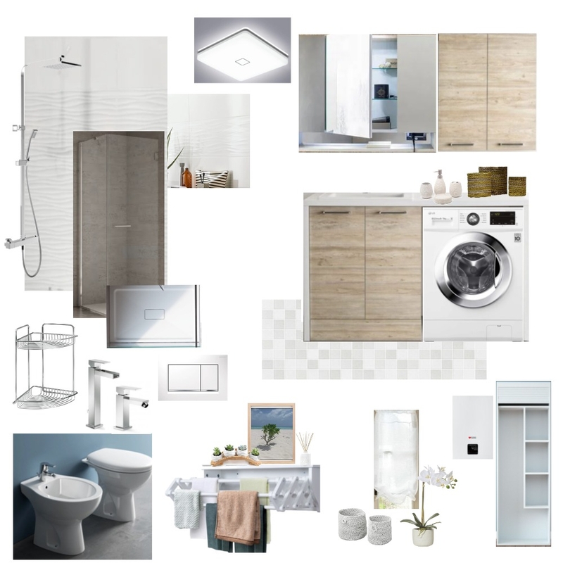 Squares&Waves bathroom Mood Board by FedeT on Style Sourcebook