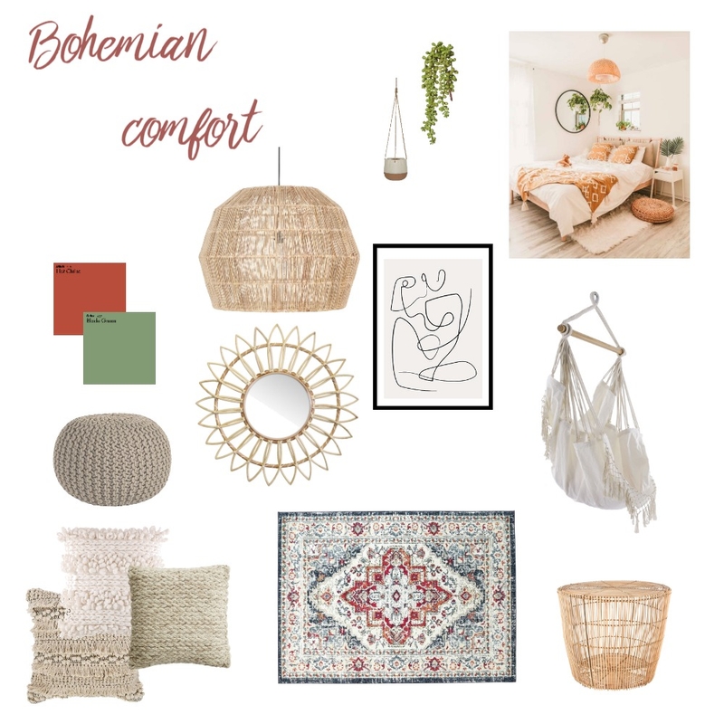 Bohemian comfort Mood Board by Amy Lee on Style Sourcebook