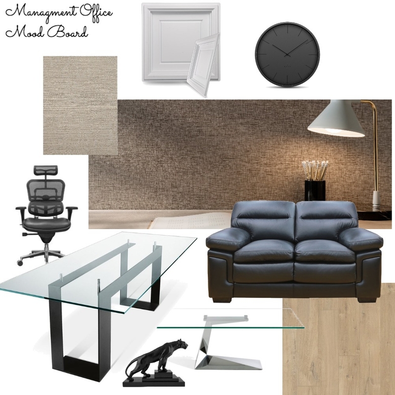 Black Office Mood Board Mood Board by InteriorsbyD on Style Sourcebook