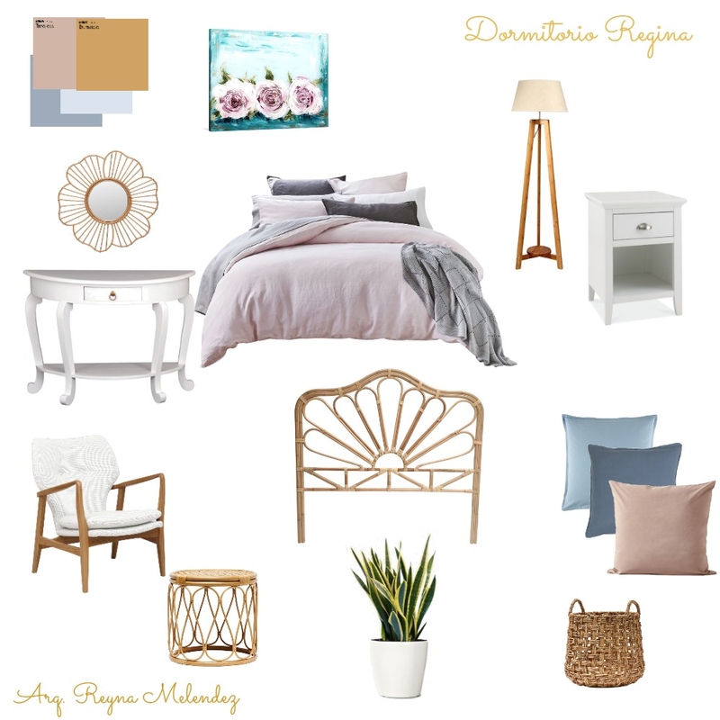 Dormitorio Mood Board by Isabela Meléndez on Style Sourcebook