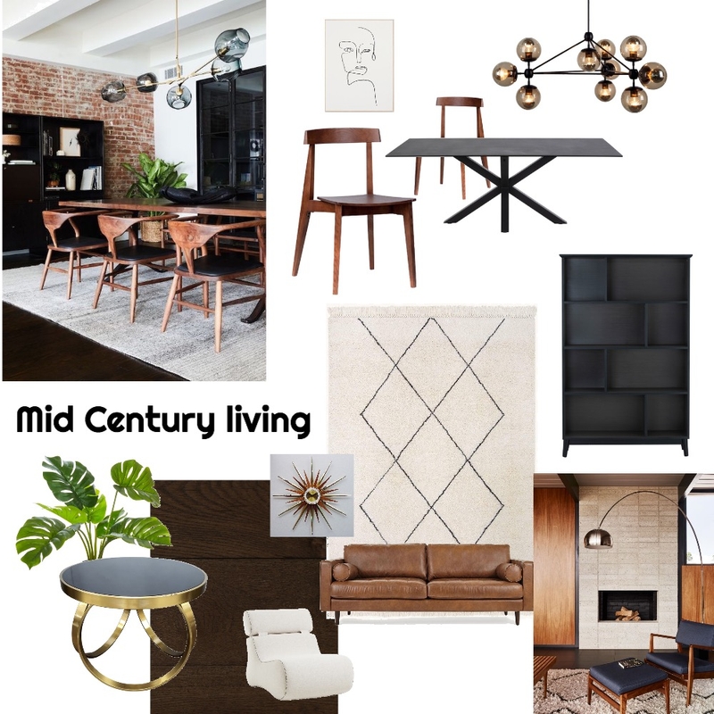 mid century modern Mood Board by cassaroo72 on Style Sourcebook