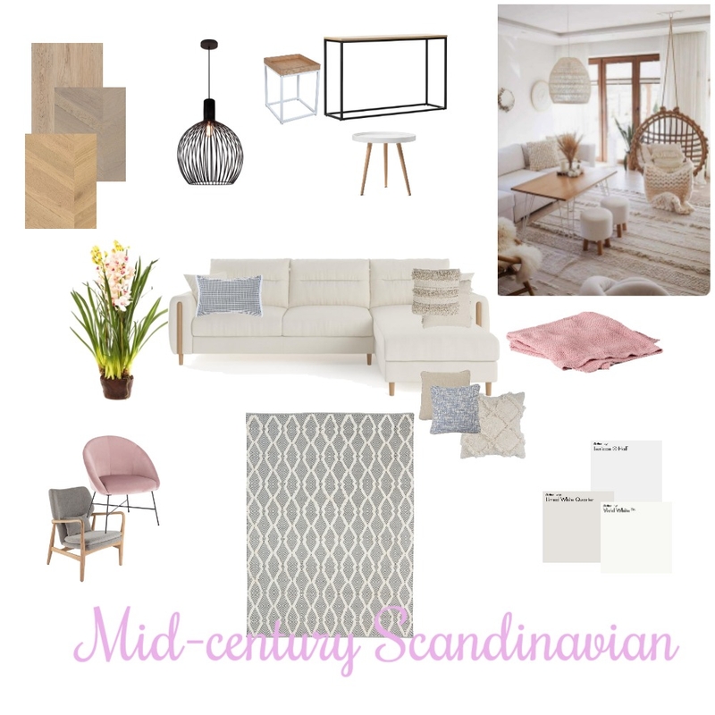 Mid-century Scandinavian Mood Board by SEG Desgins on Style Sourcebook