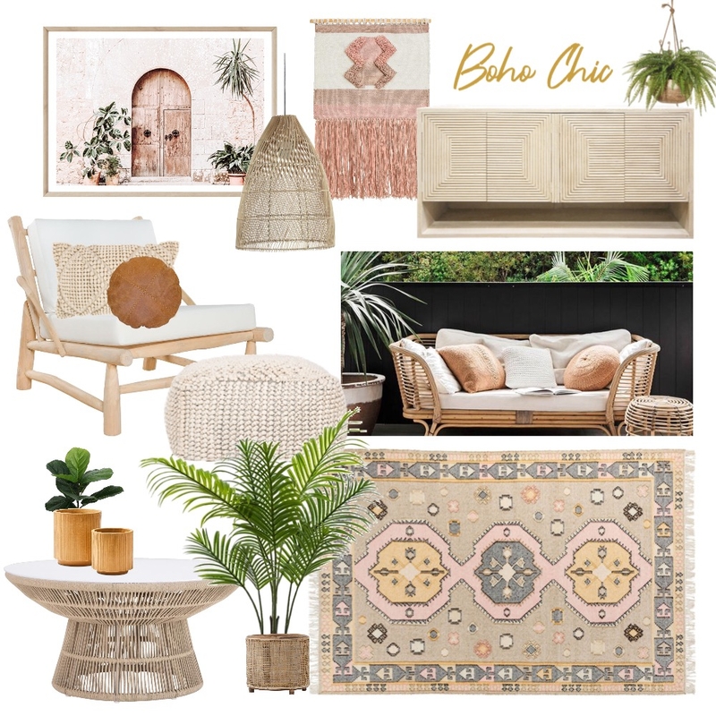 Boho Chic Mood Board by daniellelaundy on Style Sourcebook