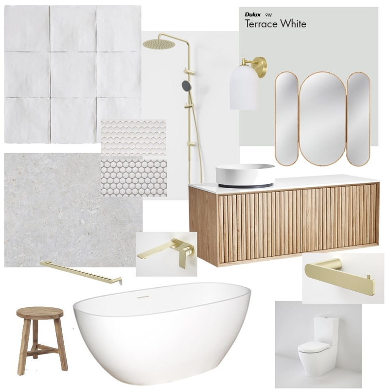 Bathroom - Leah and Drew Mood Board by Masha Butler on Style Sourcebook