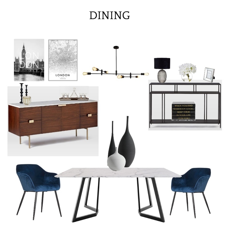 DINING - 1b Mood Board by Organised Design by Carla on Style Sourcebook