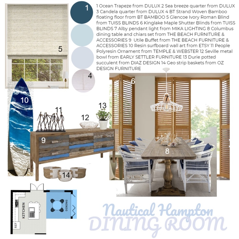 SAMPLE BOARD - DINING ROOM Mood Board by Yujin Lee on Style Sourcebook