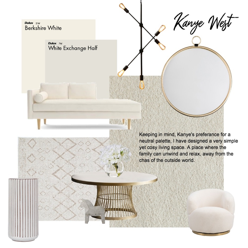 Kanye Living Mood Board by alinaadnan on Style Sourcebook