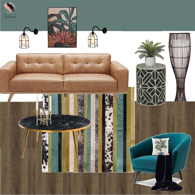 Funky Vacation Mood Board by Maegan Perl Designs on Style Sourcebook