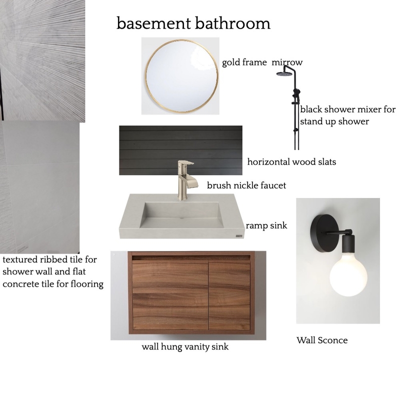 Moorelands basement bathroom Mood Board by Melanie Henry on Style Sourcebook