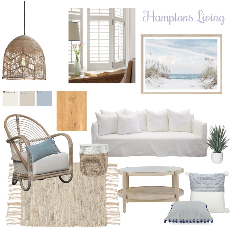 Hamptons Mood Board by mariafeghali on Style Sourcebook