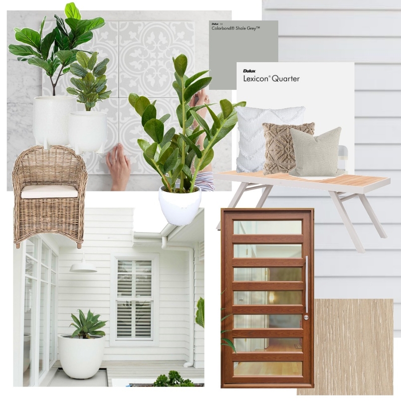 Front Portico Mood Board by claudzbastable on Style Sourcebook