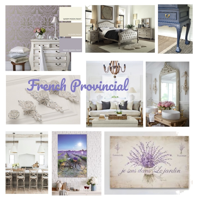 French Provincial Mood Board by Beautiful Spaces Interior Design on Style Sourcebook