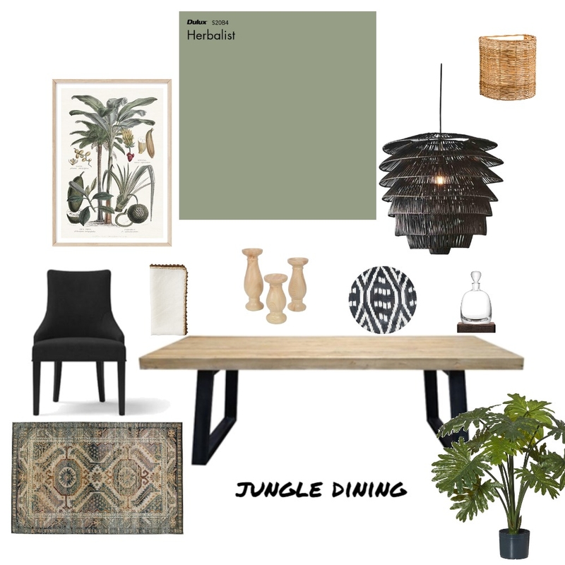 Jungle dining Mood Board by Union Design on Style Sourcebook