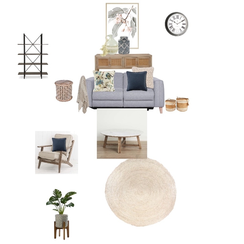 Farmhouse Living Room Mood Board by UT on Style Sourcebook