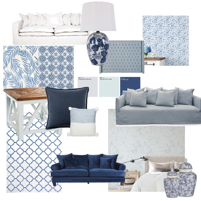 Hamptons Mood Board by Bellawatt on Style Sourcebook