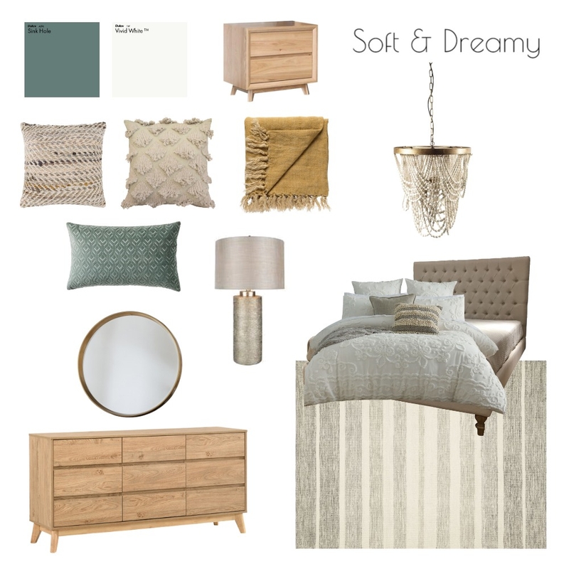 Master Bedroom SARAH Mood Board by Design Made Simple on Style Sourcebook