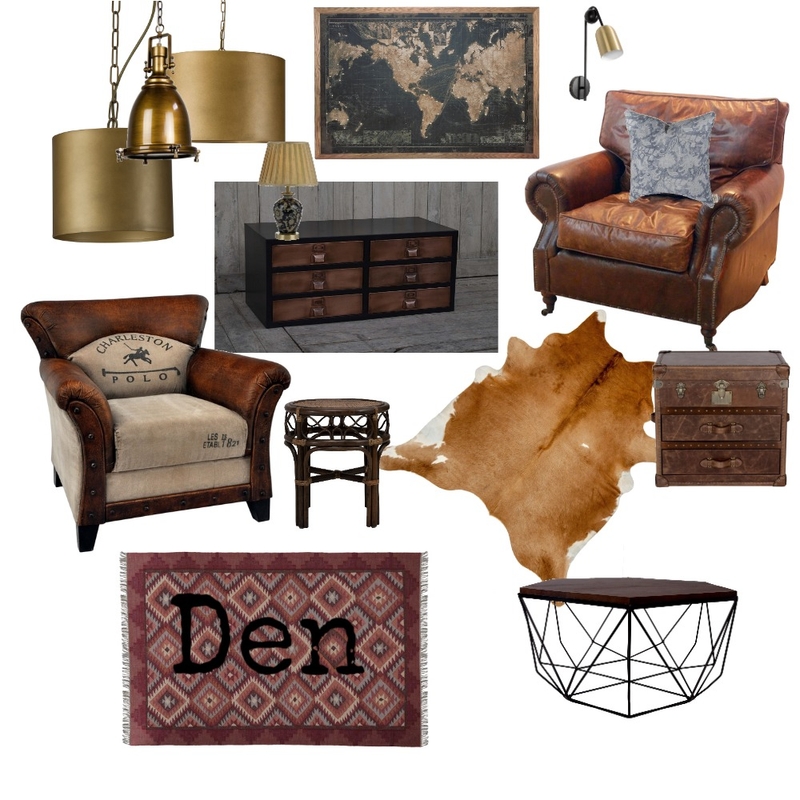 Den Mood Board by AlidanLouise on Style Sourcebook