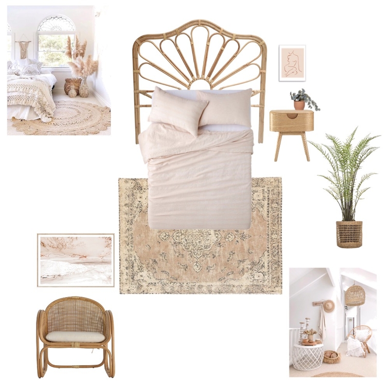 Minimal Boho Mood Board by CopperHeart on Style Sourcebook