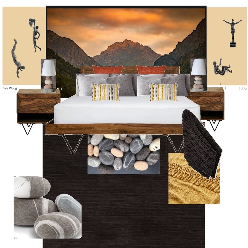 Master Bedroom Mood Board by Wildflower Property Styling on Style Sourcebook