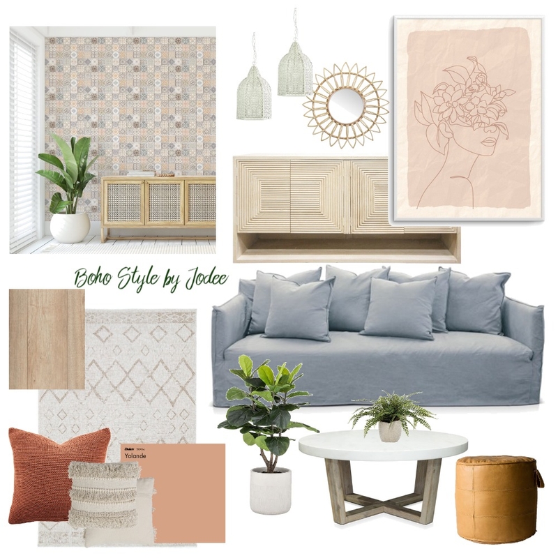 Boho Style Mood Board by Orana Designs - Styles by Jodee on Style Sourcebook