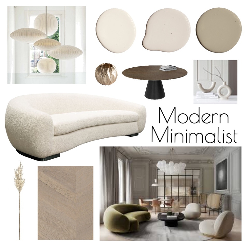 Modern Minimalist Mood Board by mikaelakatrin on Style Sourcebook