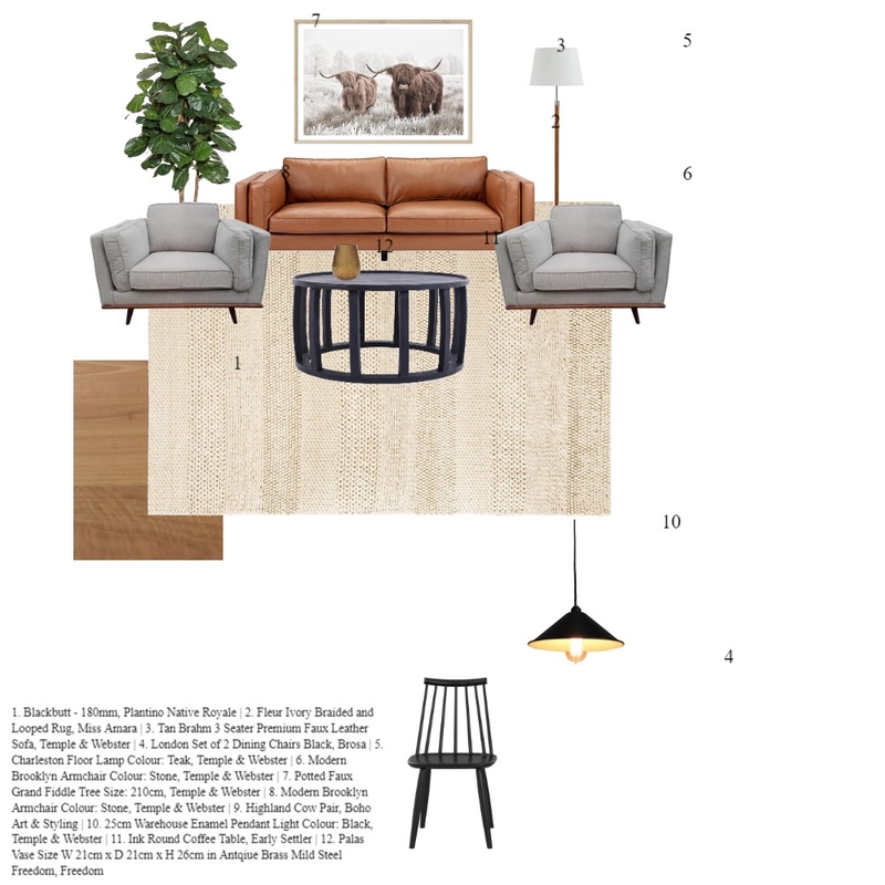 Modern Farmhouse Mood Board by taylahdafter on Style Sourcebook