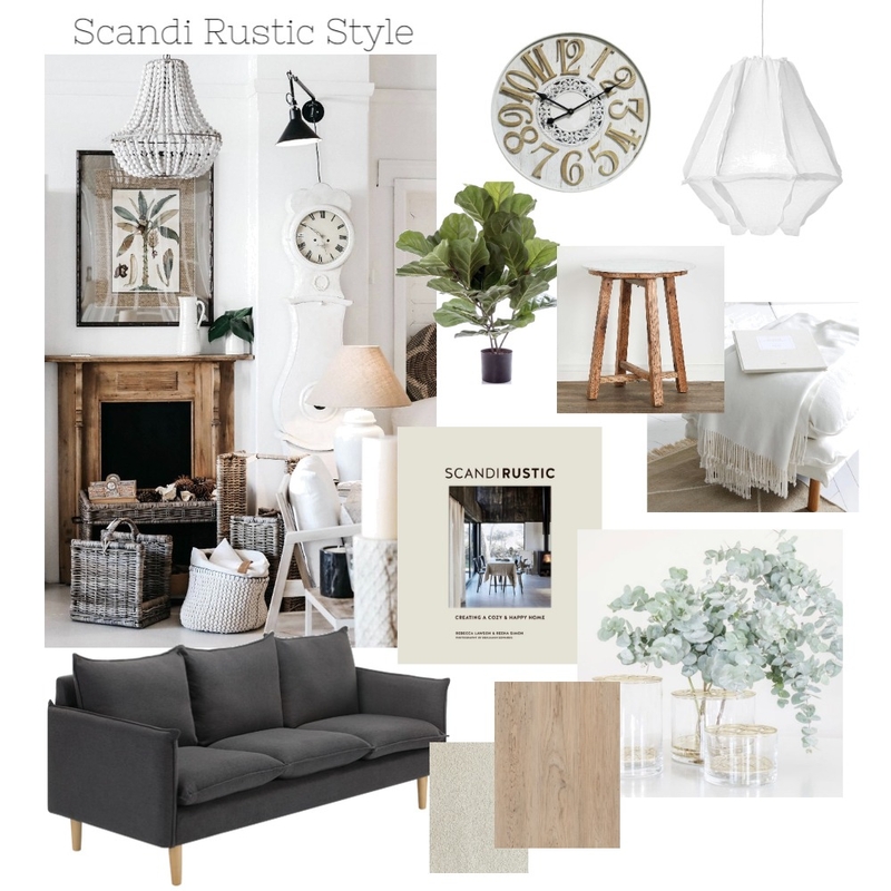 Rustic Scandi Mood Board by Orana Designs - Styles by Jodee on Style Sourcebook