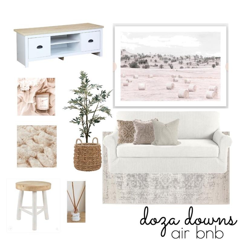 Doza Downs AIR BNB (couch) Mood Board by Dominelli Design on Style Sourcebook