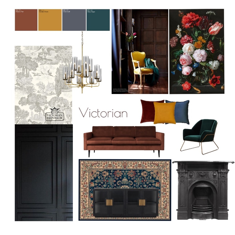 Victorian Living room Mood Board by Jessicarose1405 on Style Sourcebook