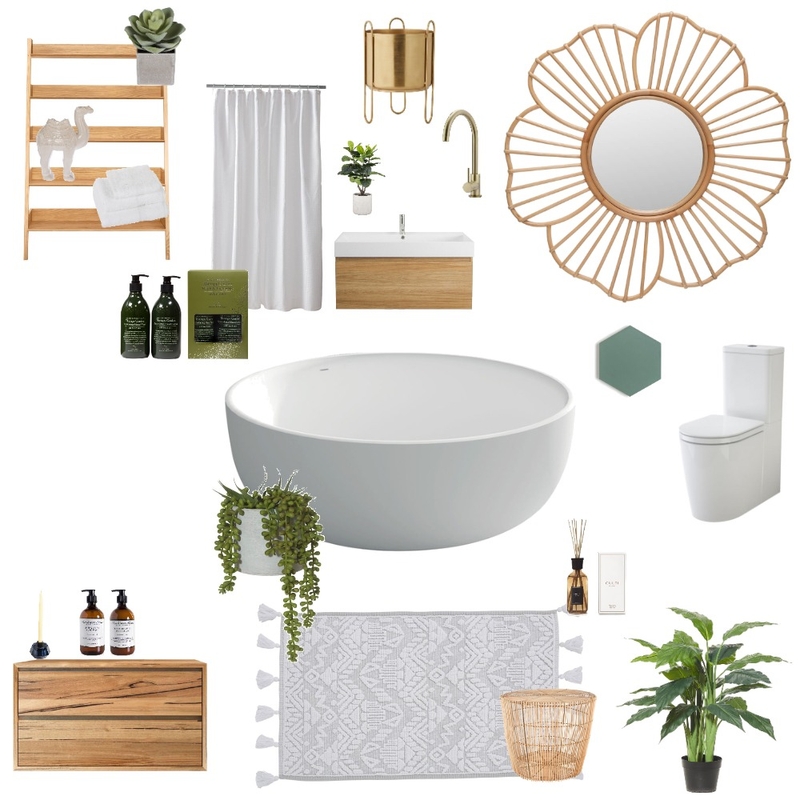 bathroom Mood Board by nouratlam@hotmail.com on Style Sourcebook