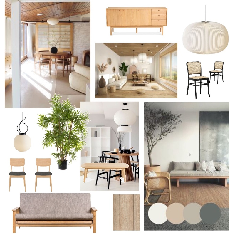 Japandi Mood Board by baxterkel on Style Sourcebook