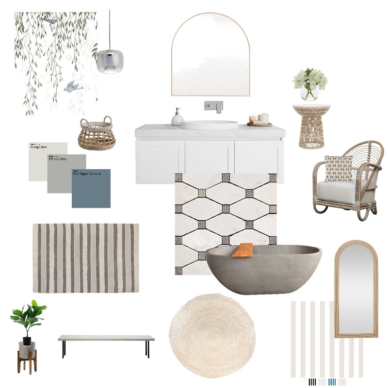 Hampton Style Bathroom Mood Board by Tia V on Style Sourcebook