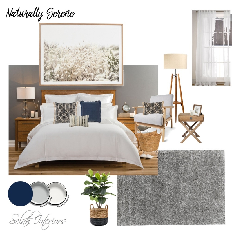 B & G Bedroom Mood Board by Selah Interiors on Style Sourcebook