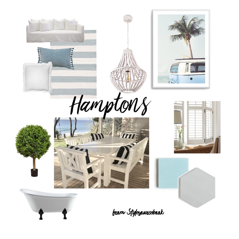 Hamptons Take 2 Mood Board by MichelleJones on Style Sourcebook